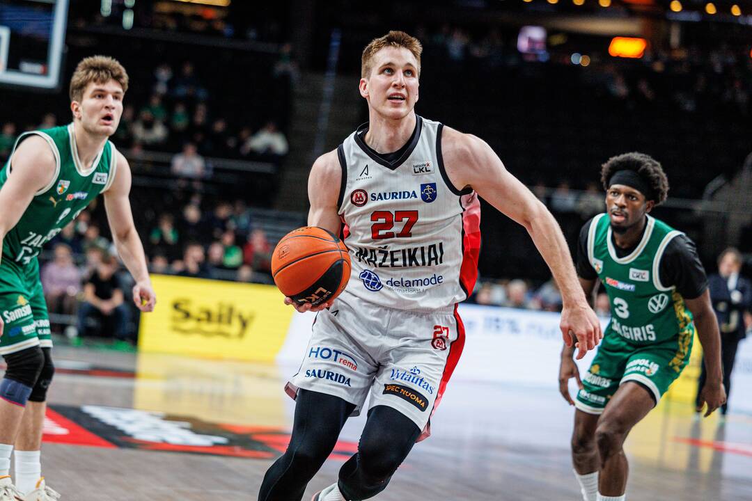 „Betsafe-LKL“: Kauno „Žalgiris“ – Mažeikių „M Basket-Delamode“ 109:63