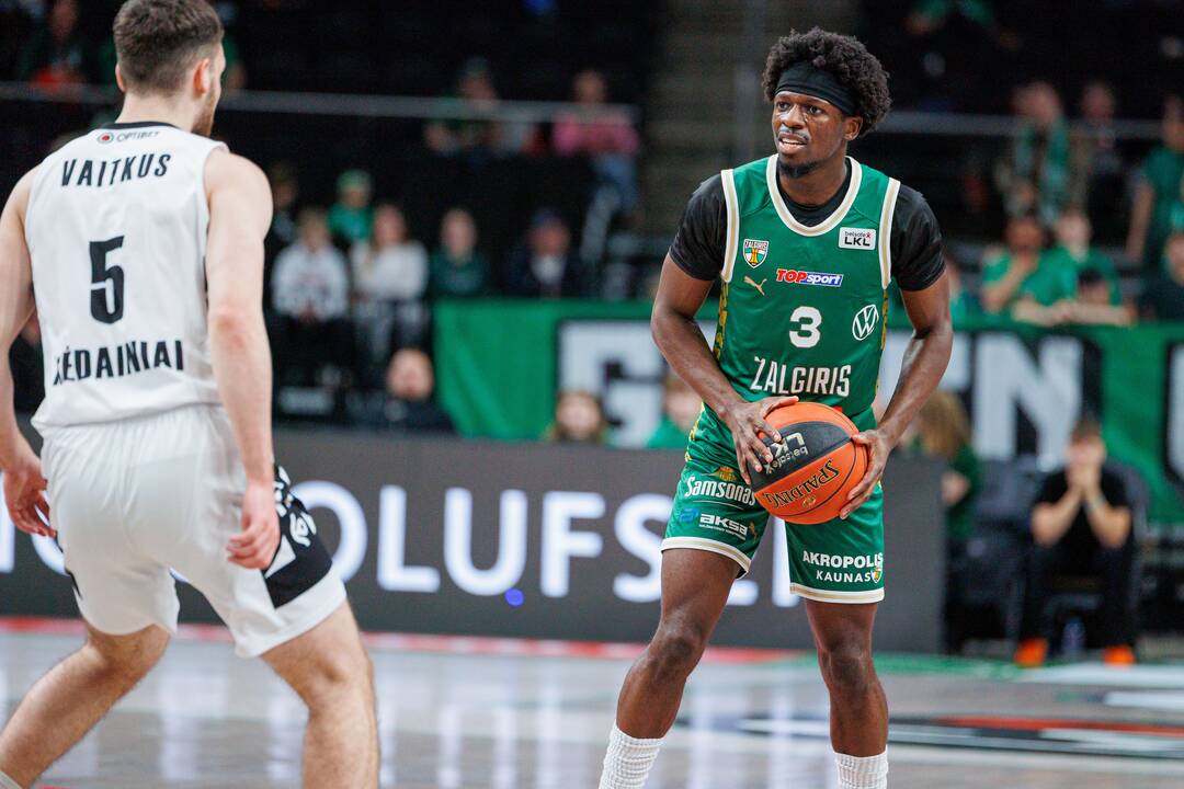 „Betsafe-LKL“: Kauno „Žalgiris“ – Kėdainių „Nevėžis-Optibet“ 105:88