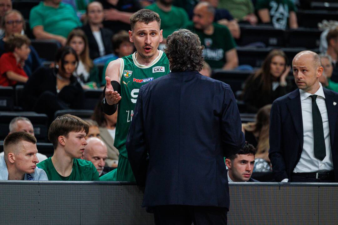 „Betsafe-LKL“ pusfinalis: Kauno „Žalgiris“ – Jonavos „CBet“ 73:61