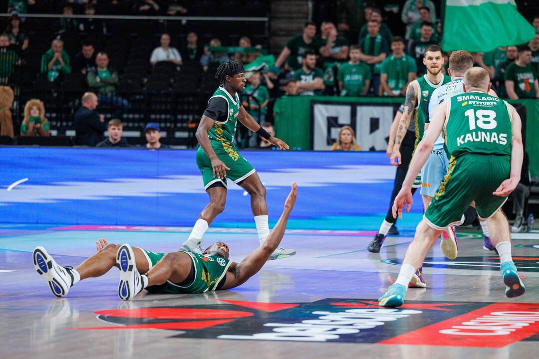 „Betsafe-LKL“ pusfinalis: Kauno „Žalgiris“ – Jonavos „CBet“ 73:61
