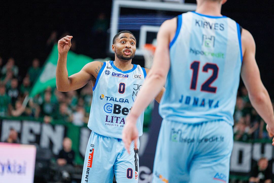 „Betsafe-LKL“ pusfinalis: Kauno „Žalgiris“ – Jonavos „CBet“ 73:61
