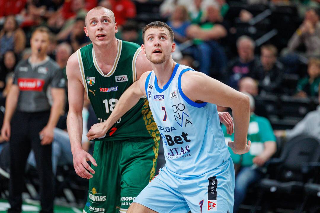 „Betsafe-LKL“ pusfinalis: Kauno „Žalgiris“ – Jonavos „CBet“ 73:61