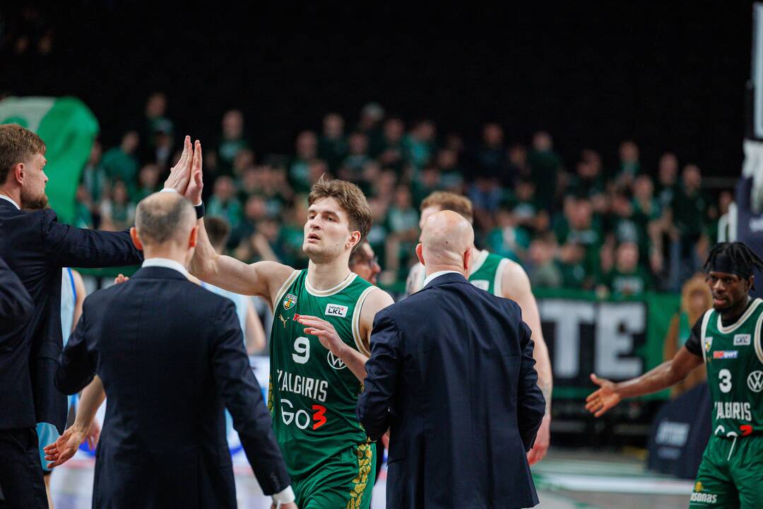 „Betsafe-LKL“ pusfinalis: Kauno „Žalgiris“ – Jonavos „CBet“ 73:61