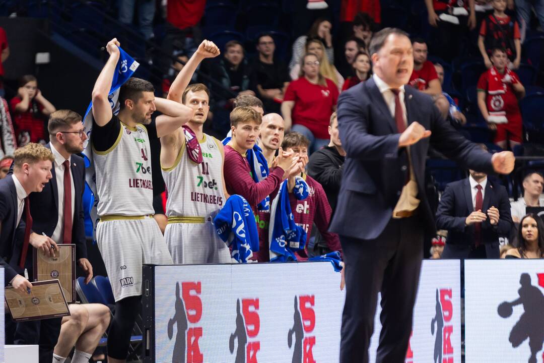 „Betsafe-LKL“ pusfinalis: Vilniaus „Rytas“ – Panevėžio „7bet-Lietkabelis“ 86:82