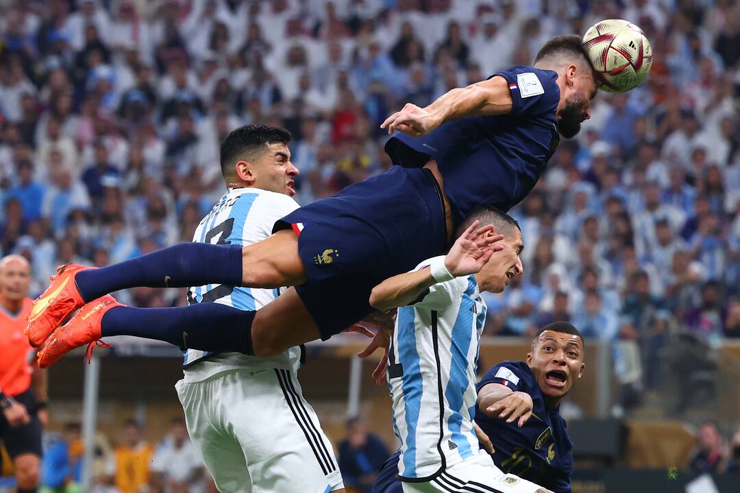 Pasaulio futbolo čempionato finalas: Argentina – Prancūzija
