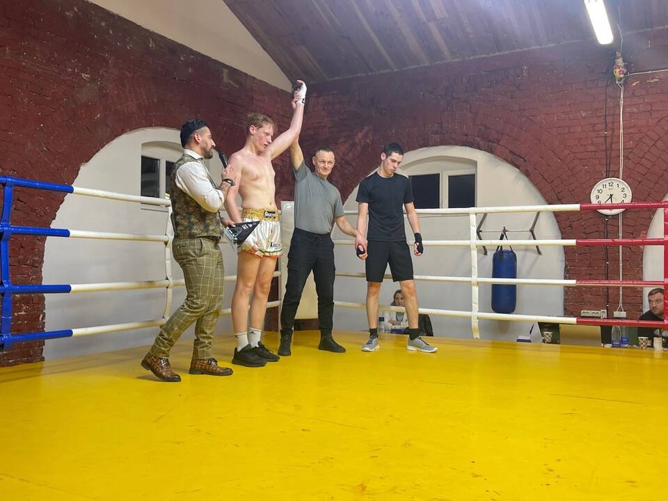 Varžovai: „Semipro“ lygos turnyre kovojo olimpinių svorio kategorijų boksininkai.