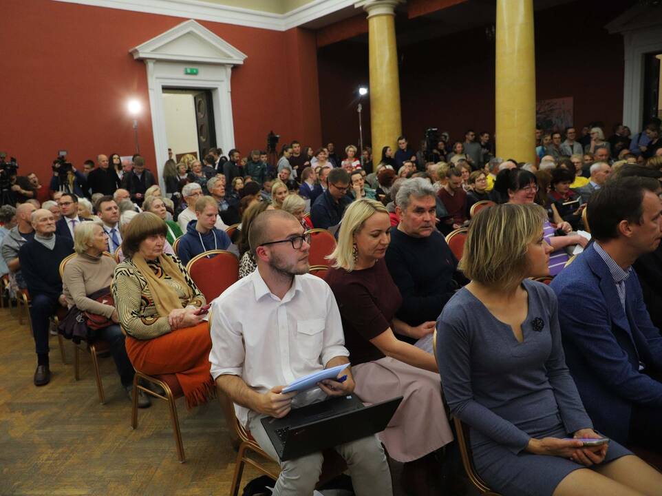 I. Šimonytės ir V. Ušacko rinkimų debatai