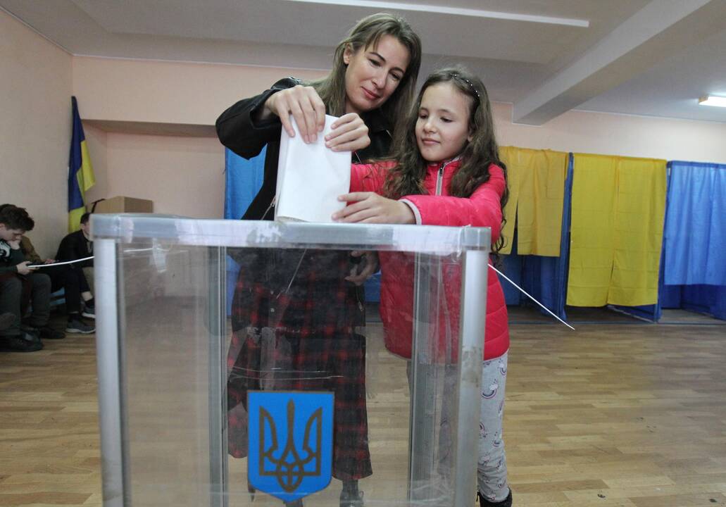 Ukraina renka prezidentą