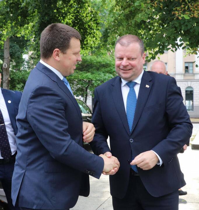 Saulius Skvernelis ir Juri Ratas