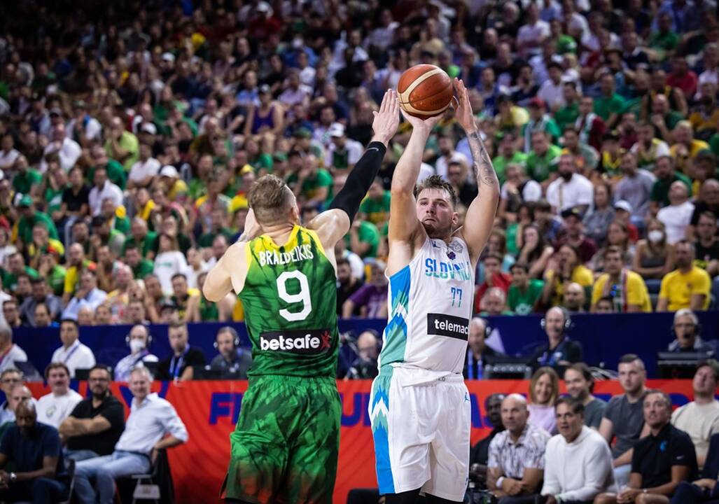 Europos krepšinio čempionatas: Lietuva – Slovėnija 85:92