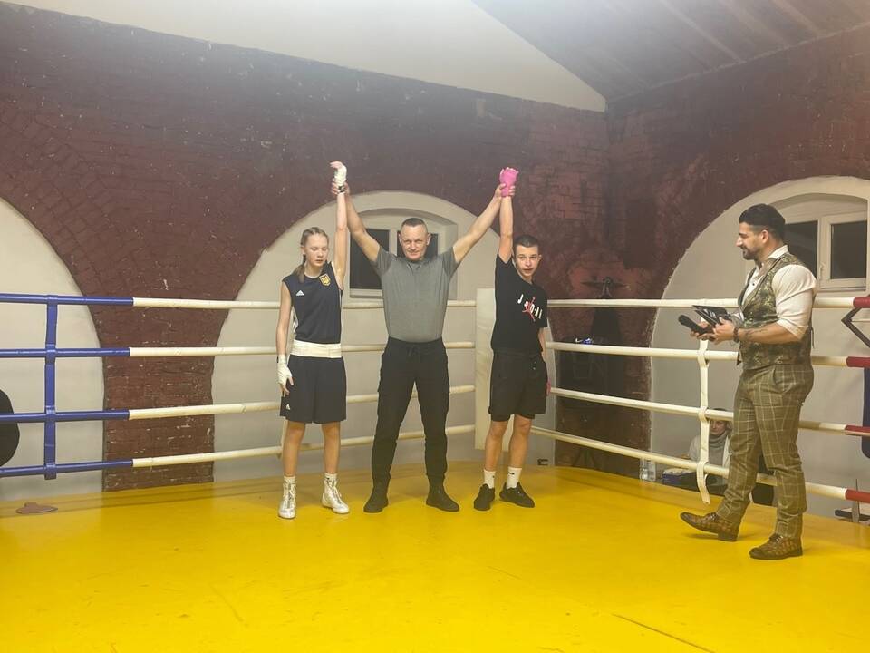 Varžovai: „Semipro“ lygos turnyre kovojo olimpinių svorio kategorijų boksininkai.