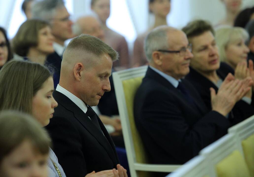 Prezidentūroje įteikti valstybiniai apdovanojimai