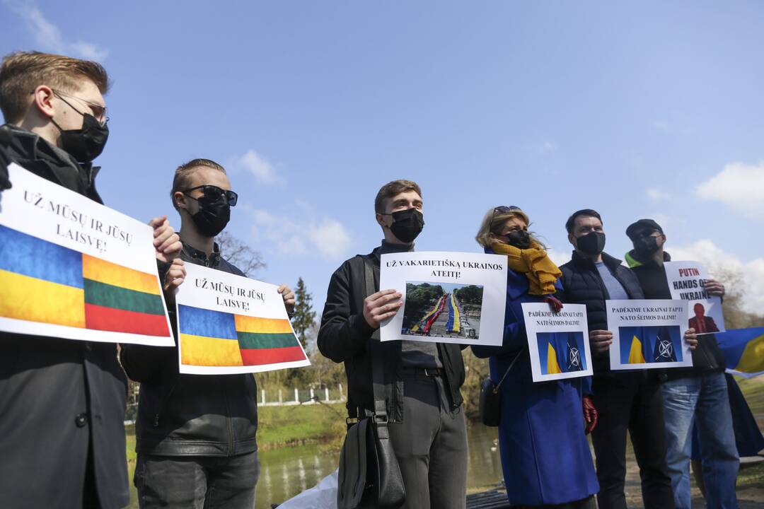 Akcija prieš Rusijos agresiją Ukrainoje