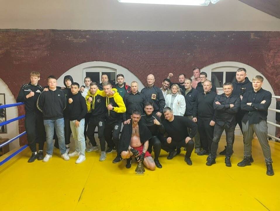 Varžovai: „Semipro“ lygos turnyre kovojo olimpinių svorio kategorijų boksininkai.