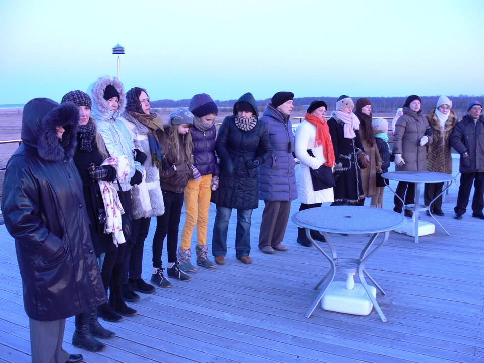 Pamaryje pasitiktas lygiadienis