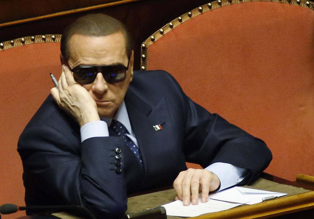 Italijoje nuteistas S.Berlusconi į Europos Parlamentą ketina kandidatuoti Estijoje