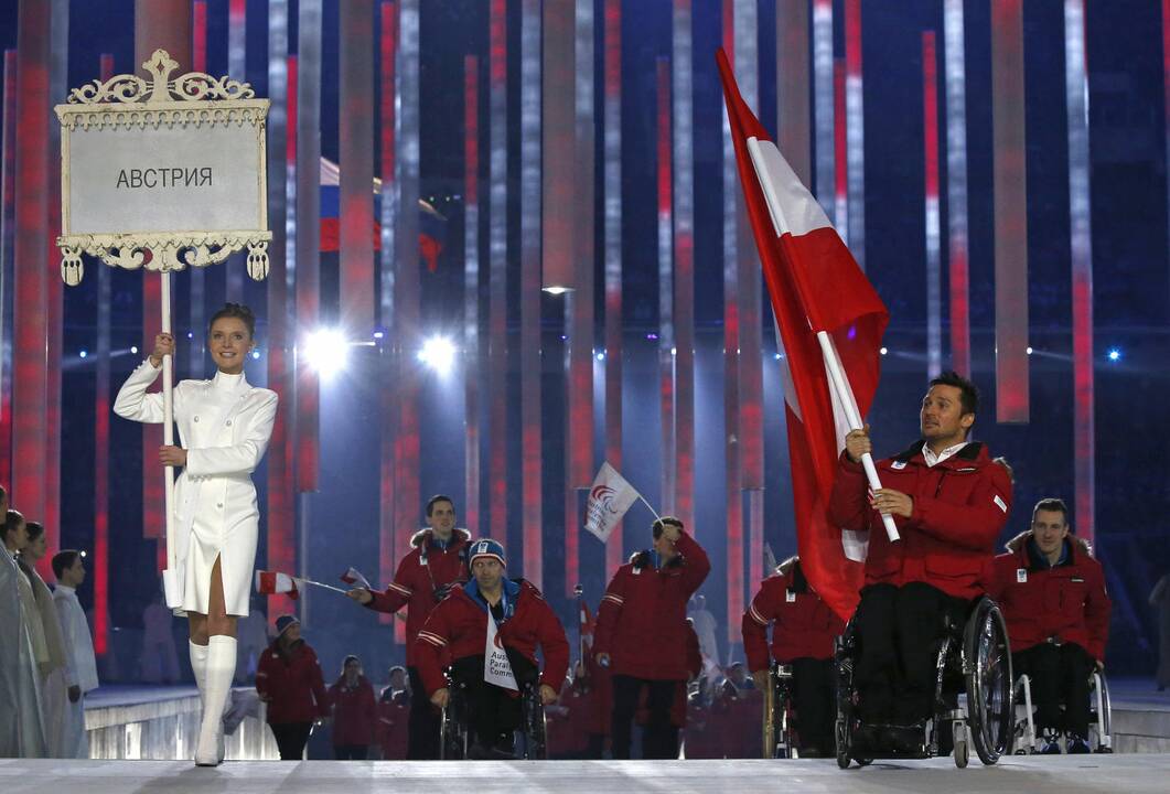 Sočio Parolimpinių žaidynių atidarymas