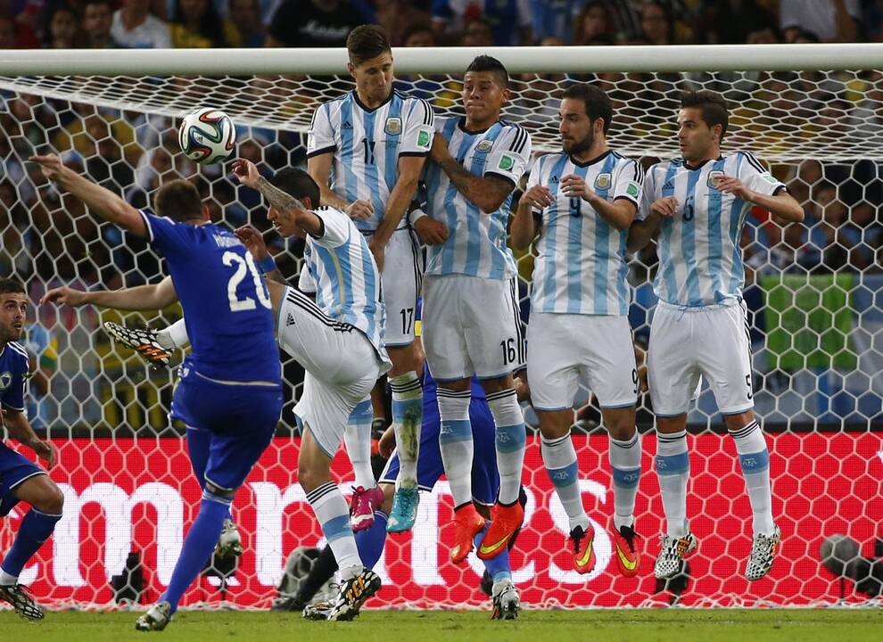 Pasaulio futbolo čempionatas: Argentina - Bosnija ir Hercegovina