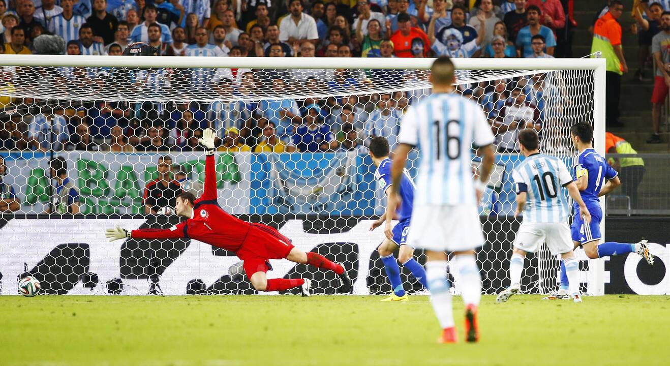 Pasaulio futbolo čempionatas: Argentina - Bosnija ir Hercegovina