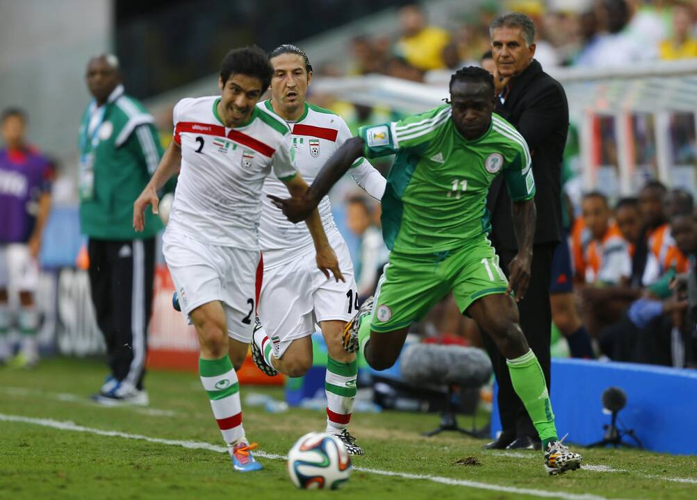 Pasaulio futbolo čempionatas: Nigerija - Iranas