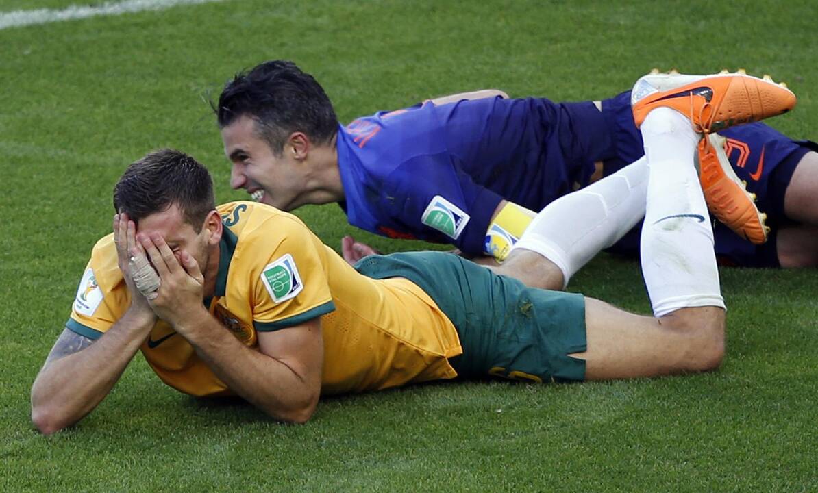Pasaulio futbolo čempionatas: Olandija - Australija