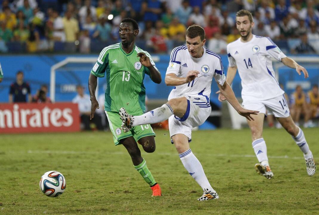 Pasaulio futbolo čempionatas: Bosnija ir Hercegovina - Nigerija