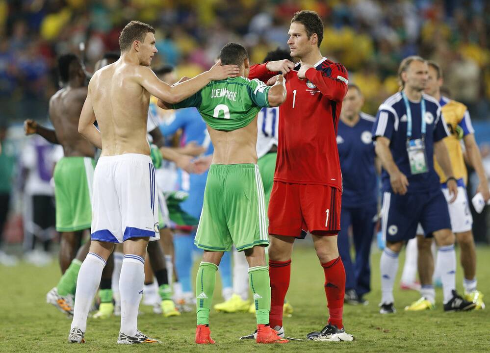 Pasaulio futbolo čempionatas: Bosnija ir Hercegovina - Nigerija