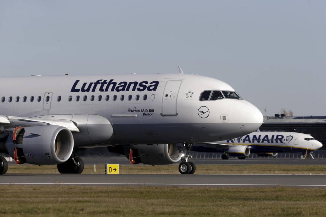 Trečiadienį atšaukiamas „Lufthansa“ skrydis iš Vilniaus į Frankfurtą