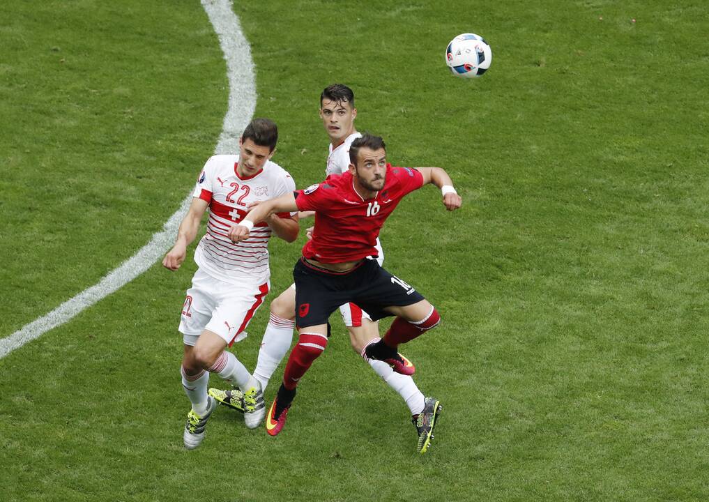 Euro 2016: Šveicarija - Albanija 1:0