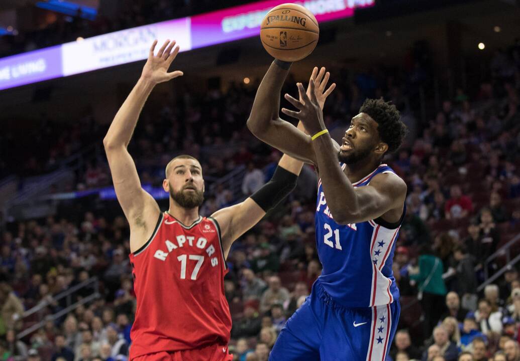„Raptors“ su J. Valančiūnu pralaimėjo „76ers“ ekipai
