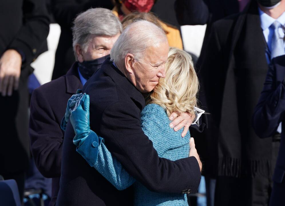 J. Bidenas prisaikdintas 46-uoju JAV prezidentu