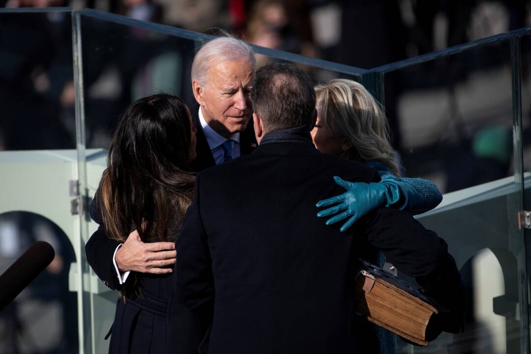 J. Bidenas prisaikdintas 46-uoju JAV prezidentu