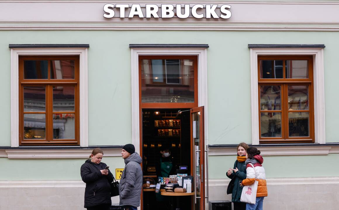  „Starbucks“ Maskvoje