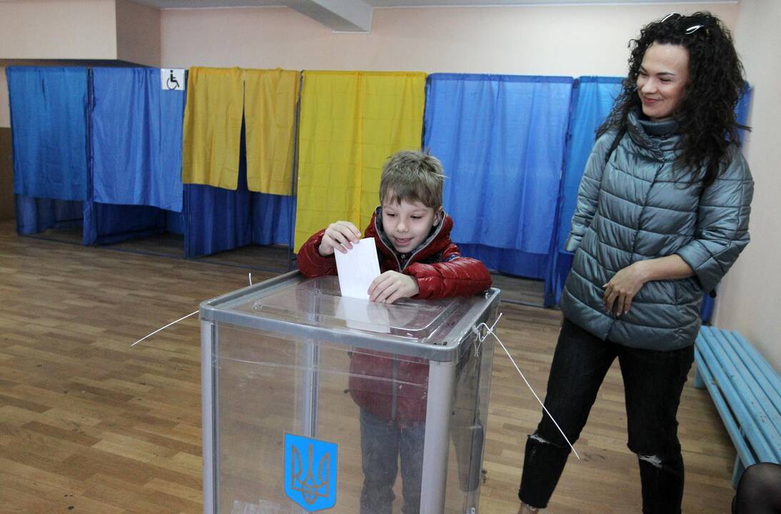 Ukraina renka prezidentą