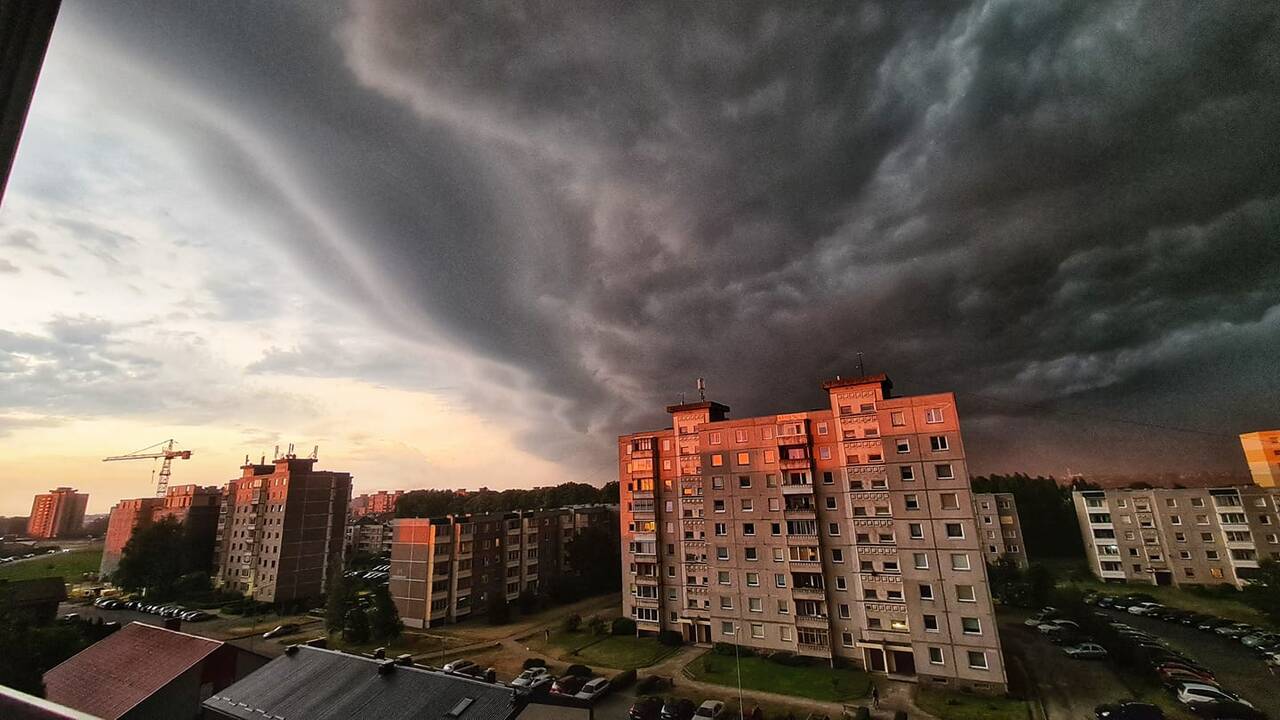 Per Jonines Kauną užklupo škvalas
