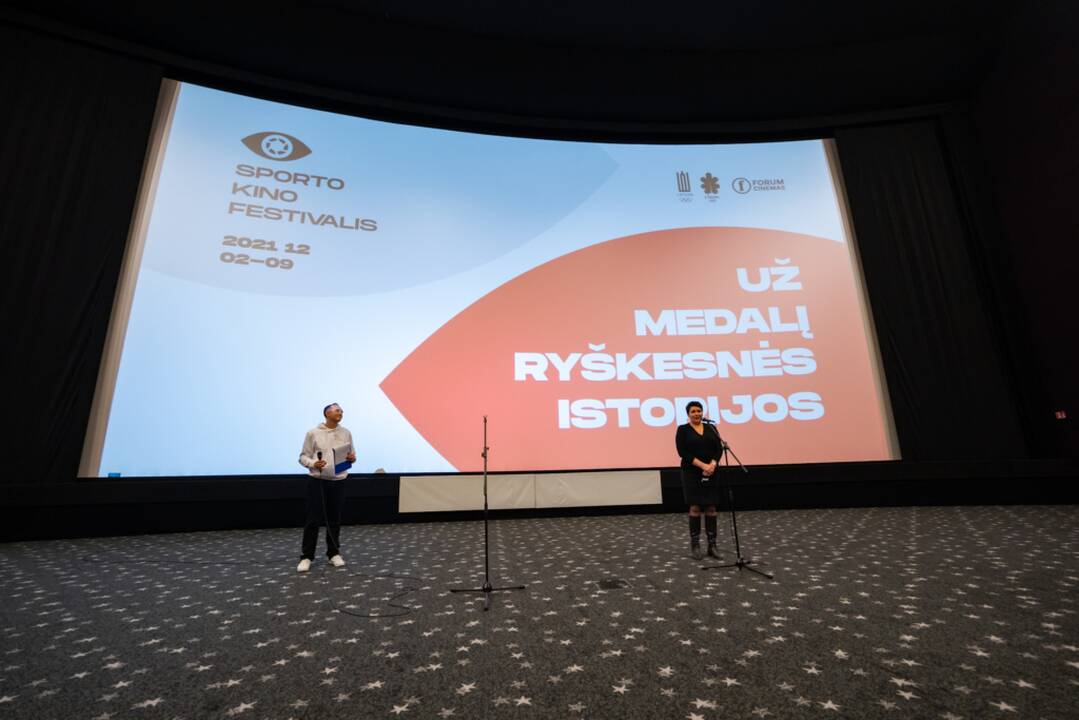Sporto kino festivalio atidarymas