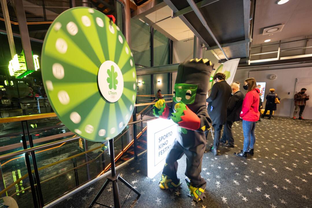 Sporto kino festivalio atidarymas