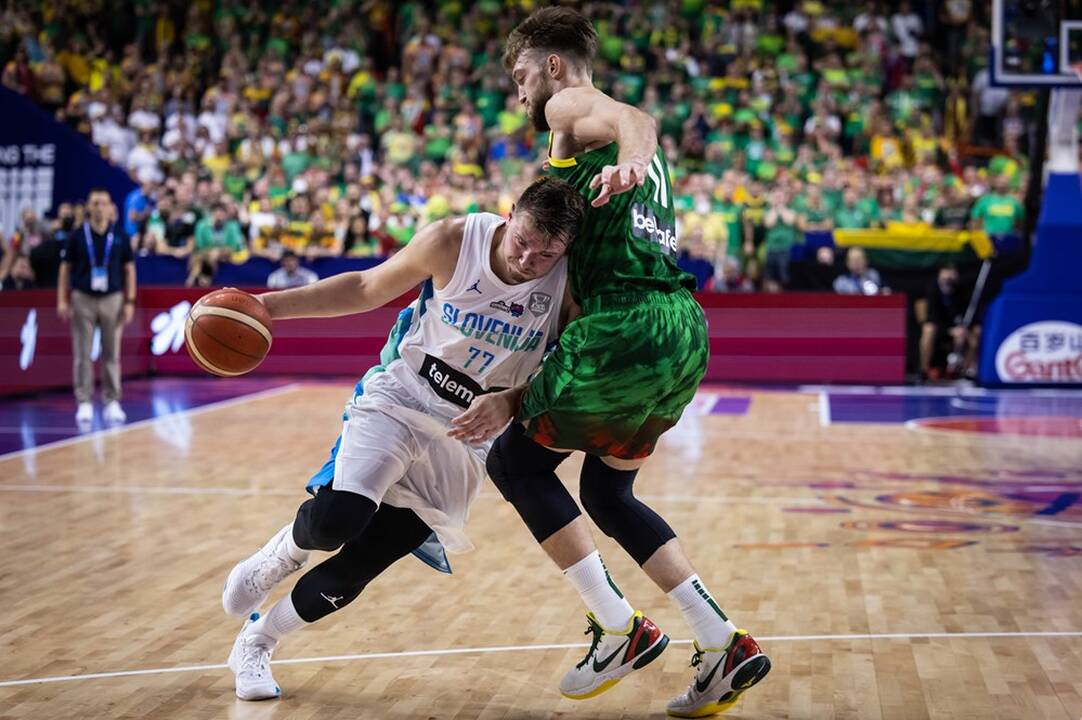 Europos krepšinio čempionatas: Lietuva – Slovėnija 85:92