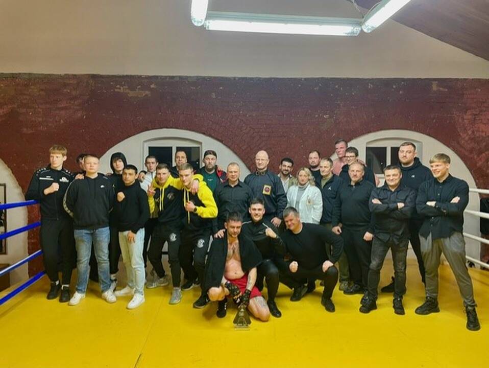 Varžovai: „Semipro“ lygos turnyre kovojo olimpinių svorio kategorijų boksininkai.