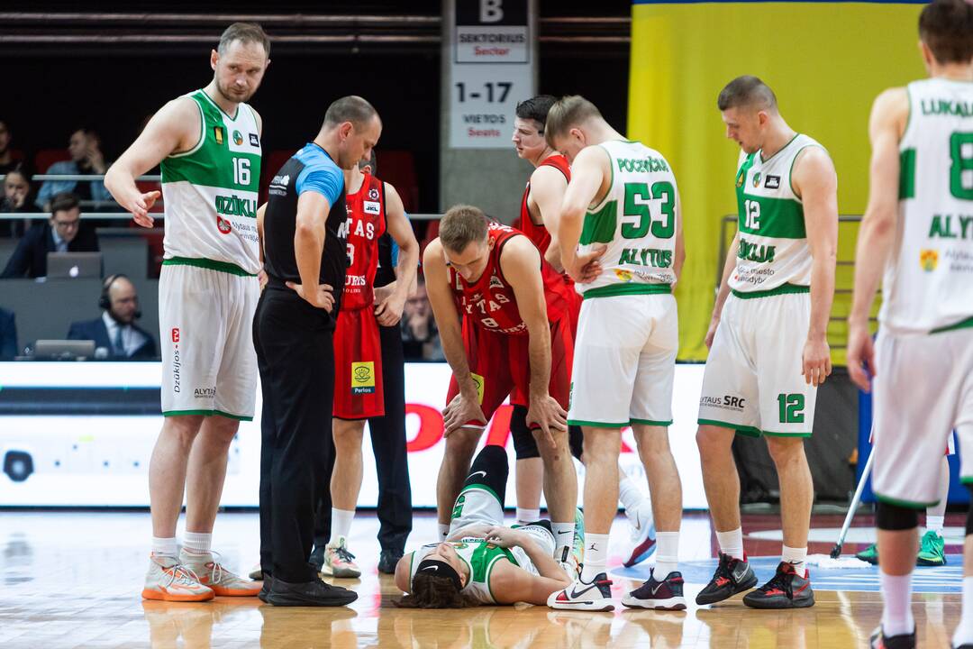 LKL ketvirtfinalis: Vilniaus „Rytas“ – Alytaus „Dzūkija“ 87:59