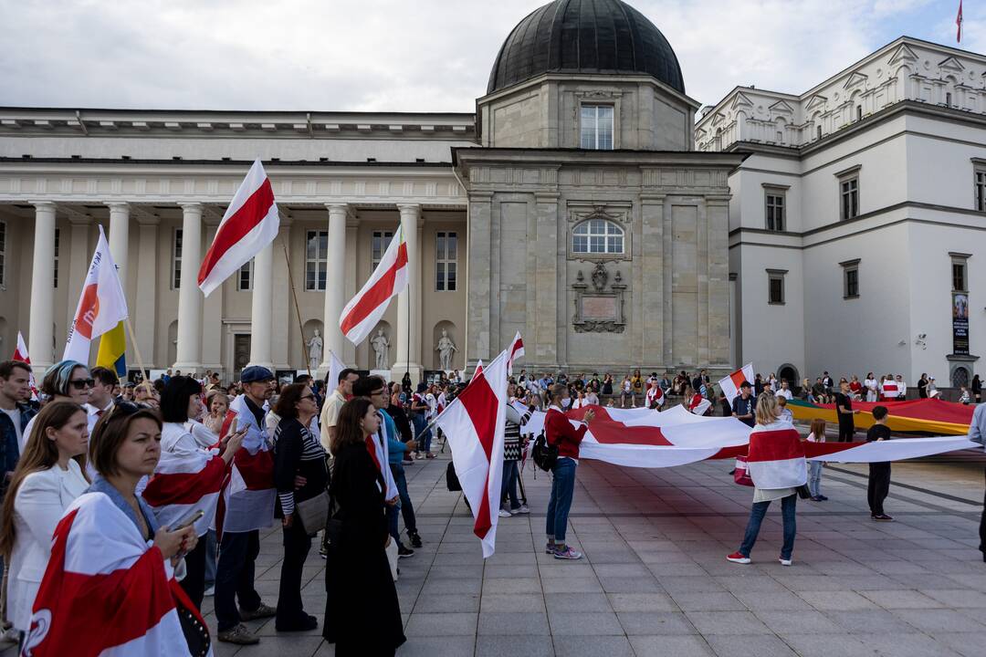 Baltarusijos opozicija Vilniuje mini antrąsias prezidento rinkimų metines