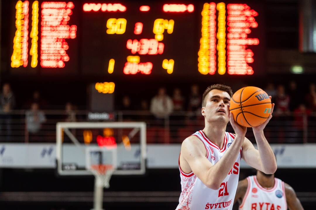 FIBA Čempionų lyga: „Rytas“ – „Bnei Herzliya“ 90:101