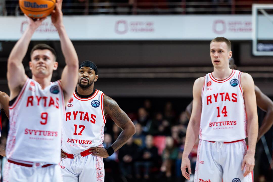 FIBA Čempionų lyga: „Rytas“ – „Bahcesehir Koleji“ 95:88