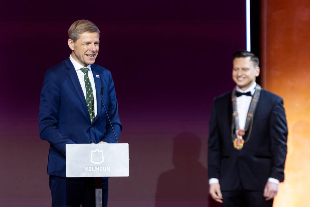 Išrinktojo Vilniaus miesto savivaldybės mero inauguracija ir mero regalijų įteikimo ceremonija