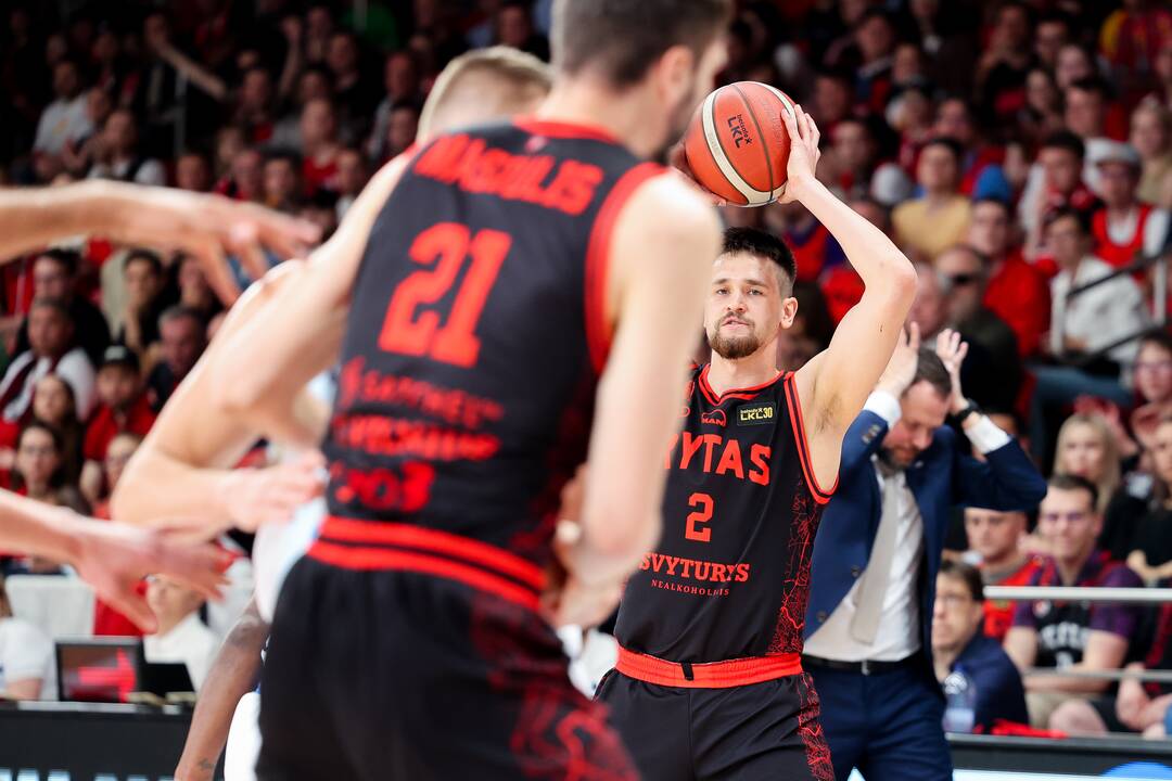  LKL pusfinalis: Vilniaus „Rytas“ – Jonavos „CBet“ 82:74