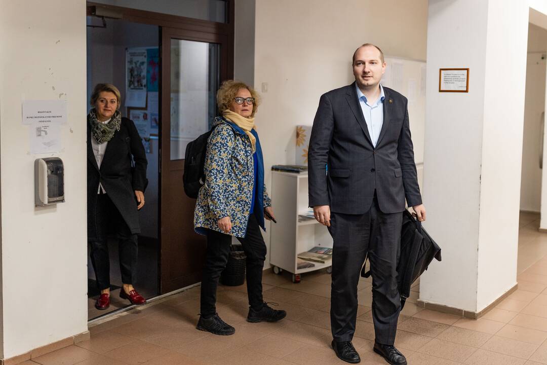Švietimo ministras susitinka su mokytojų profesine sąjunga