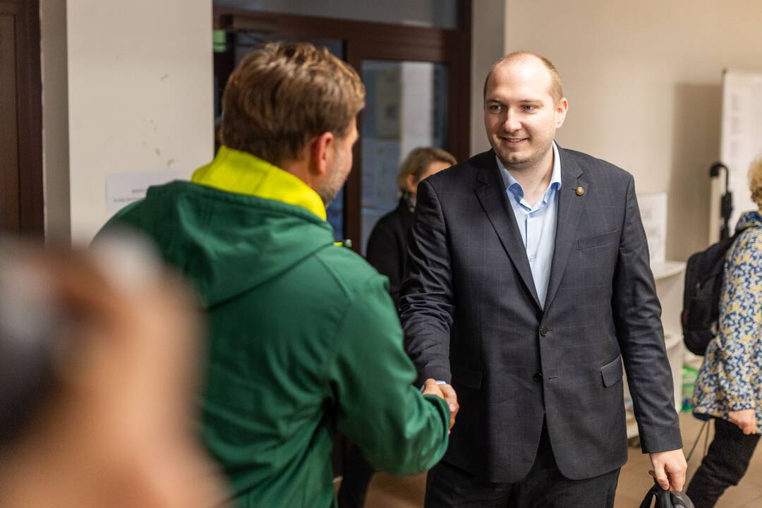 Švietimo ministras susitinka su mokytojų profesine sąjunga