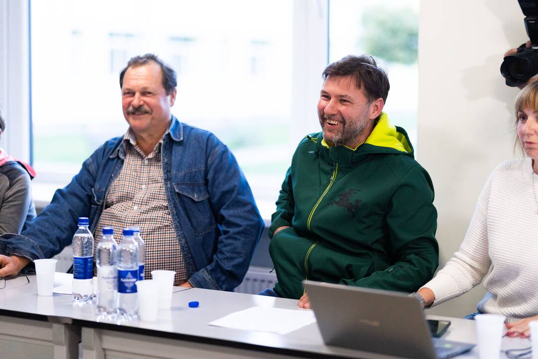 Švietimo ministras susitinka su mokytojų profesine sąjunga