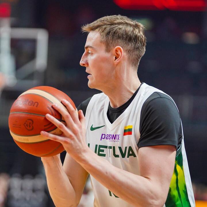 Kontrolinės vyrų krepšinio rungtynės: Latvija – Lietuva 70:52