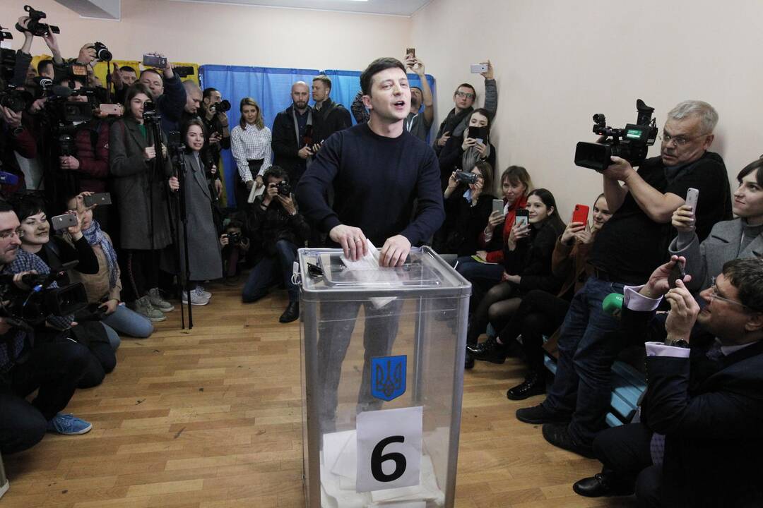 Ukraina renka prezidentą
